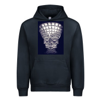 Navy #tiga tche3 alex wajah pada grey satu kepala 10.000 yang days bermahko Urban Hoodie - linhVisuals