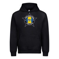 Black philadelphia police t shirt   ppd Urban Hoodie - linhVisuals