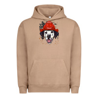 Pigment Burro dalmatian firefighter dalmatian dog lover Urban Hoodie - linhVisuals
