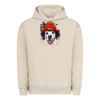 Pigment French Oak dalmatian firefighter dalmatian dog lover Urban Hoodie - linhVisuals