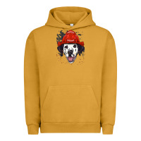 Pigment Peanut Butter dalmatian firefighter dalmatian dog lover Urban Hoodie - linhVisuals