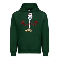 Forest Green forky Urban Hoodie - linhVisuals