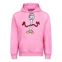 Fuchsia Pink forky Urban Hoodie - linhVisuals