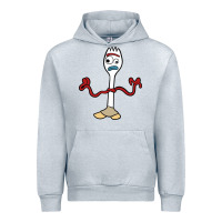 Heather Grey forky Urban Hoodie - linhVisuals