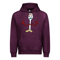 Mauve Wine forky Urban Hoodie - linhVisuals
