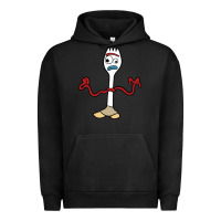 Pigment Black forky Urban Hoodie - linhVisuals