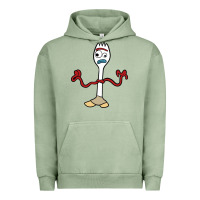 Pigment Oil Green forky Urban Hoodie - linhVisuals