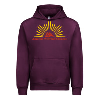 Mauve Wine arizona western college Urban Hoodie - linhVisuals