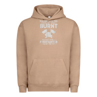 Pigment Burro playing with fire will get you burnt fireman firefighter fun Urban Hoodie - linhVisuals