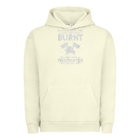 Pigment Pistachio playing with fire will get you burnt fireman firefighter fun Urban Hoodie - linhVisuals