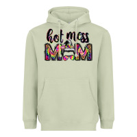 Matcha hot mess mom messy bun Heavyweight Hoodie - JahusDesignShop