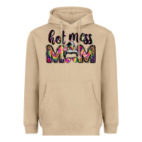 Mushroom hot mess mom messy bun Heavyweight Hoodie - JahusDesignShop