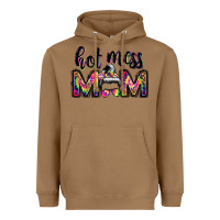 Toasted Coconut hot mess mom messy bun Heavyweight Hoodie - JahusDesignShop