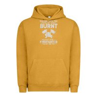 Pigment Peanut Butter playing with fire will get you burnt fireman firefighter fun Urban Hoodie - linhVisuals