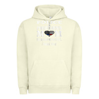 Pigment Pistachio police & firefighter mom, i raised mine fireman mothers day Urban Hoodie - linhVisuals