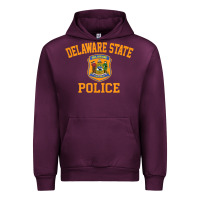 Mauve Wine delaware state police Urban Hoodie - linhVisuals