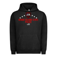 Pigment Black rhode island state police Urban Hoodie - linhVisuals