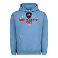 Pigment Pebble Blue rhode island state police Urban Hoodie - linhVisuals