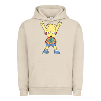 Pigment French Oak groovy bart Urban Hoodie - linhVisuals