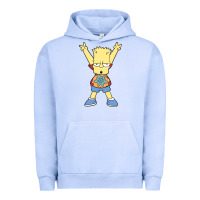 Pigment Grape Ice groovy bart Urban Hoodie - linhVisuals