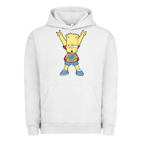 Pigment Lunar Rock groovy bart Urban Hoodie - linhVisuals