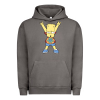 Pigment Tornado groovy bart Urban Hoodie - linhVisuals