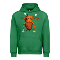 Emerald cool easy cockroach insect halloween Urban Hoodie - linhVisuals