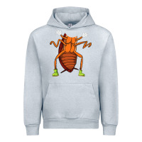Heather Grey cool easy cockroach insect halloween Urban Hoodie - linhVisuals