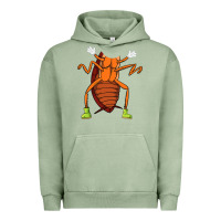 Pigment Oil Green cool easy cockroach insect halloween Urban Hoodie - linhVisuals