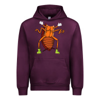 Mauve Wine cool easy cockroach insect halloween Urban Hoodie - linhVisuals