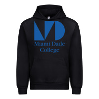 Black miami dade college Urban Hoodie - linhVisuals