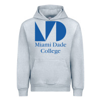 Heather Grey miami dade college Urban Hoodie - linhVisuals