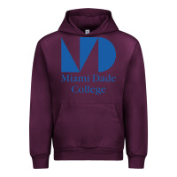Mauve Wine miami dade college Urban Hoodie - linhVisuals