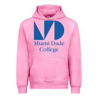 Fuchsia Pink miami dade college Urban Hoodie - linhVisuals
