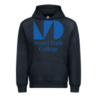 Navy miami dade college Urban Hoodie - linhVisuals