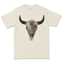 Bone Leopard Bull Skull Premium Tee - Jasminsmagicworld