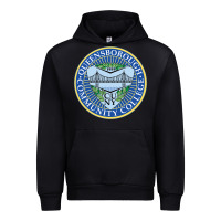 Black queensborough community college Urban Hoodie - linhVisuals