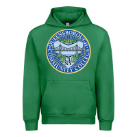Emerald queensborough community college Urban Hoodie - linhVisuals
