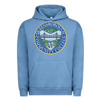 Pigment Pebble Blue queensborough community college Urban Hoodie - linhVisuals