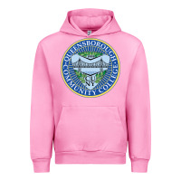 Fuchsia Pink queensborough community college Urban Hoodie - linhVisuals