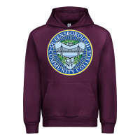 Mauve Wine queensborough community college Urban Hoodie - linhVisuals