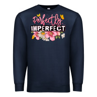 Navy perfectly imperfect Premium Sweatshirt - JahusDesignShop