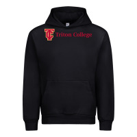 Black triton college Urban Hoodie - linhVisuals