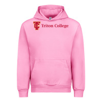 Fuchsia Pink triton college Urban Hoodie - linhVisuals