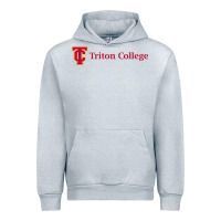 Heather Grey triton college Urban Hoodie - linhVisuals