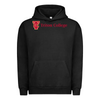 Pigment Black triton college Urban Hoodie - linhVisuals