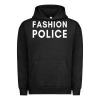 Pigment Black fashion police premium Urban Hoodie - linhVisuals