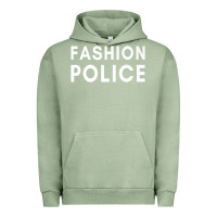Pigment Oil Green fashion police premium Urban Hoodie - linhVisuals