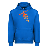 Cobalt fat bike mountain biking Urban Hoodie - linhVisuals