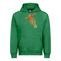 Emerald fat bike mountain biking Urban Hoodie - linhVisuals